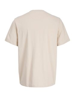 Camiseta m/c con print branding Jack & Jones Moonbean