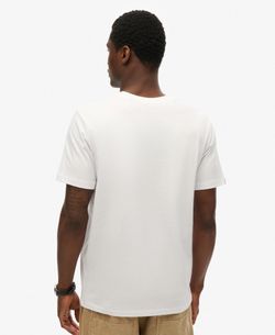 Camiseta m/c con print branding Superdry Optic