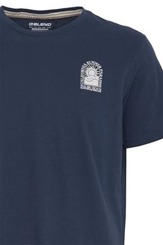 Camiseta m/c con print estampado espalda Blend Of America Dress Blue