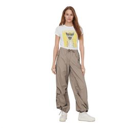 Camiseta m/c con print Fierce Only Bright White