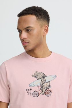 Camiseta m/c con print Good vibes Blend Of America Rose