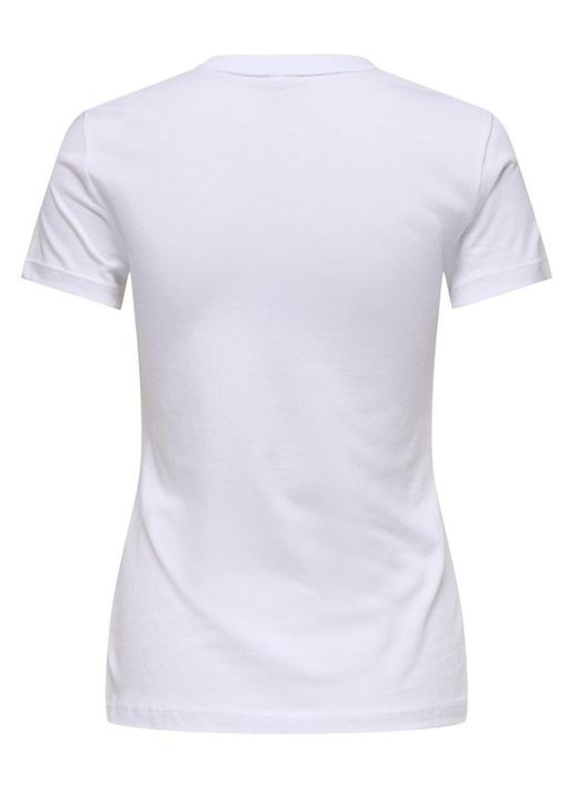Camiseta m/c con print Icon Only Bright White 1