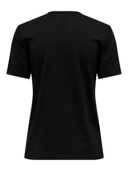 Camiseta m/c con print Lightning Only Black