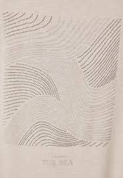 Camiseta m/c con print metalizado Under the sea Street One Sand