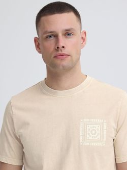 Camiseta m/c con print monocolor Blend Of America Flan