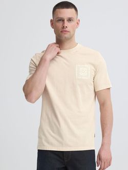 Camiseta m/c con print monocolor Blend Of America Flan