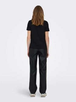 Camiseta m/c con print Thunder Only Black 1