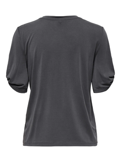 Camiseta m/c con serigrafía animal print Only Black