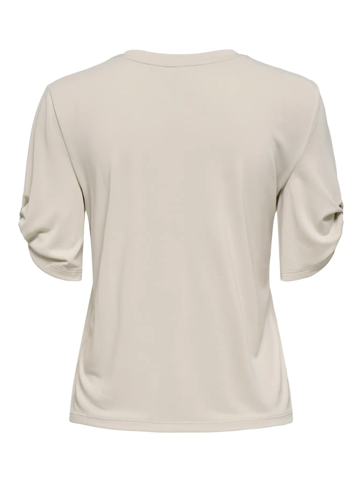 Camiseta m/c con serigrafía animal print Only Pumice Stone