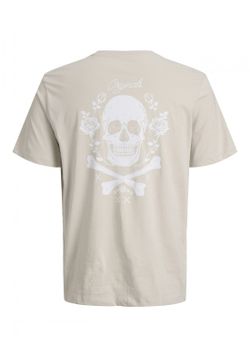Camiseta m/c con serigrafía calavera Jack & Jones Moonbean