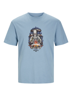 Camiseta m/c con serigrafía cocinero Jack & Jones Trooper