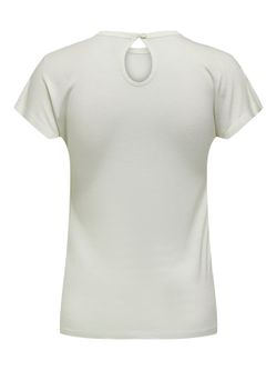 Camiseta m/c con serigrafía & mensaje Only Cloud Dancer