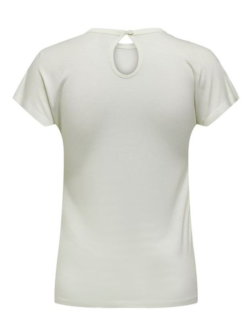 Camiseta m/c con serigrafía & mensaje Only Cloud Dancer