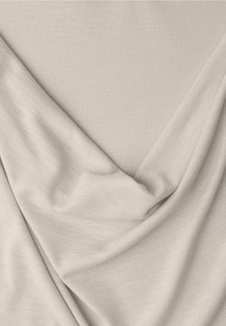 Camiseta m/c de cuello drapeado Street One Sand