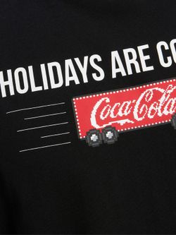 Camiseta m/c "Holidays are coming" Produkt Black