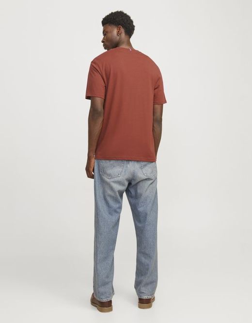 Camiseta m/c letras Originals Jack & Jones Crimson