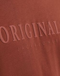 Camiseta m/c letras Originals Jack & Jones Crimson