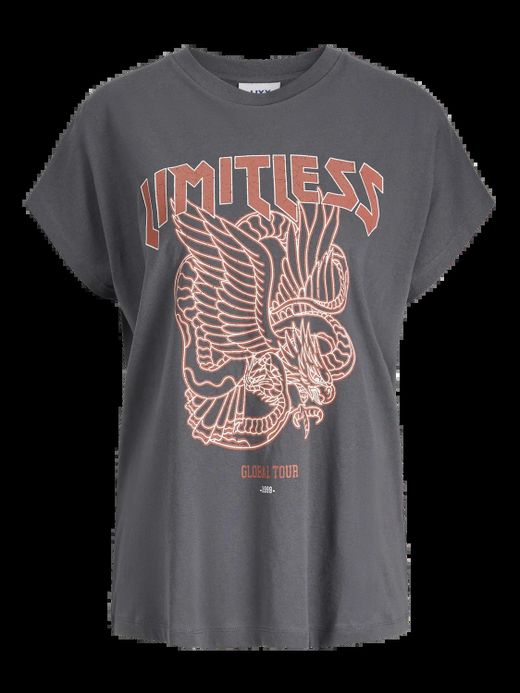 Camiseta m/c Limitless Jjxx Asphalt