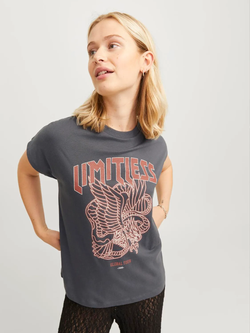 Camiseta m/c Limitless Jjxx Asphalt