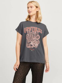 Camiseta m/c Limitless Jjxx Asphalt