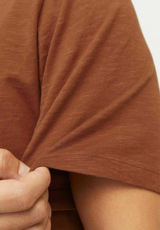 Camiseta m/c lisa Jack & Jones Mocha Mousse