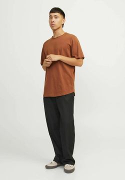 Camiseta m/c lisa Jack & Jones Mocha Mousse