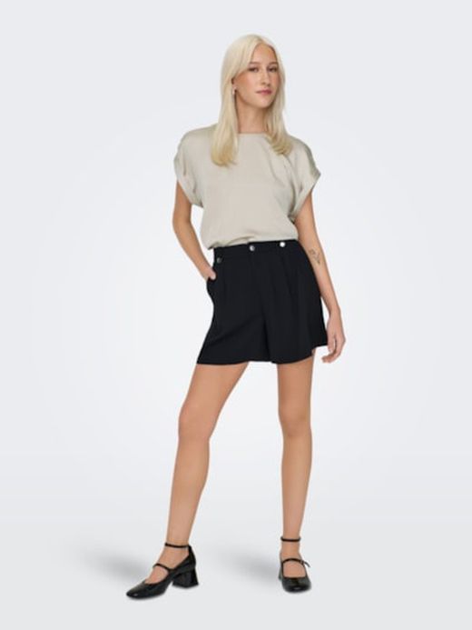 Camiseta m/c lisa satén Only Dove