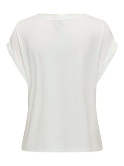 Camiseta m/c lisa satén Only Snow White