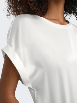 Camiseta m/c lisa satén Only Snow White