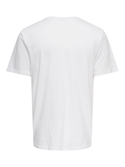 Camiseta m/c Paradise Getaway Only & Sons Bright White 1