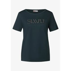 Camiseta m/c Simple Street One Hunter Green