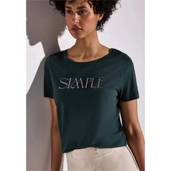 Camiseta m/c Simple Street One Hunter Green