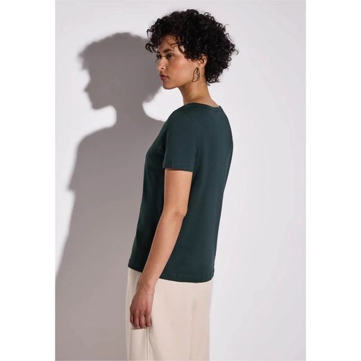 Camiseta m/c Simple Street One Hunter Green