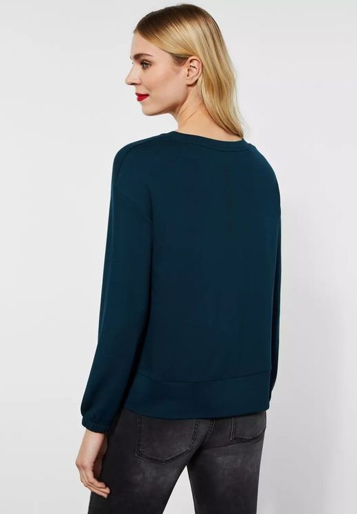 Camiseta m/l básica Street One Deep Teal