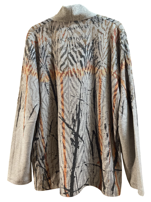 Camiseta m/l con cuello vuelto Bagoraz Grey