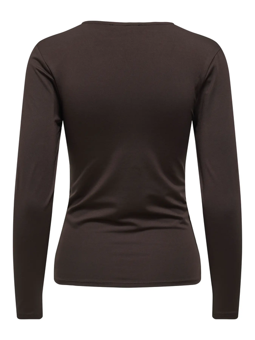 Camiseta m/l con nudo Only Chocolate