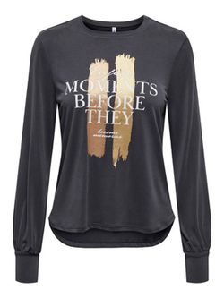 Camiseta m/l con print Enjoy moments Only Phantom