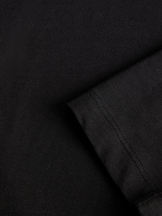 Camiseta m/l de cuello redondo Premium Essentials Jack & Jones Black