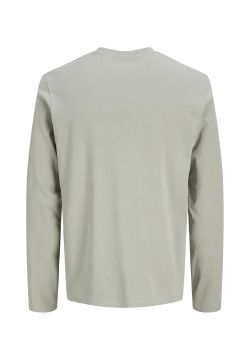 Camiseta m/l de cuello redondo Premium Essentials Jack & Jones Shadow