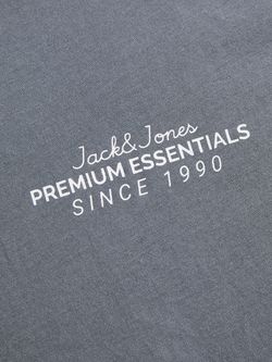 Camiseta m/l de cuello redondo Premium Essentials Jack & Jones Turbulence