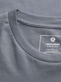 Camiseta m/l de cuello redondo Premium Essentials Jack & Jones Turbulence