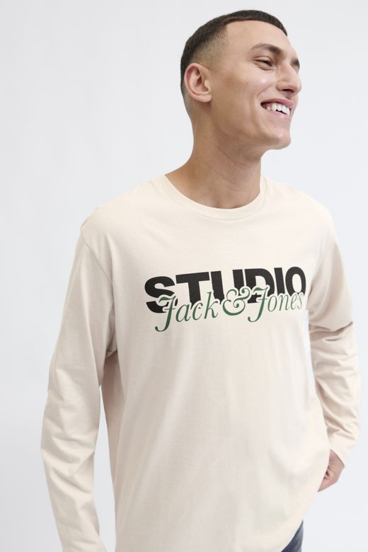 Camiseta m/l J&J Studio Jack & Jones Moonbean