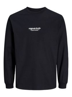 Camiseta m/l Originals Studio Jack & Jones Black