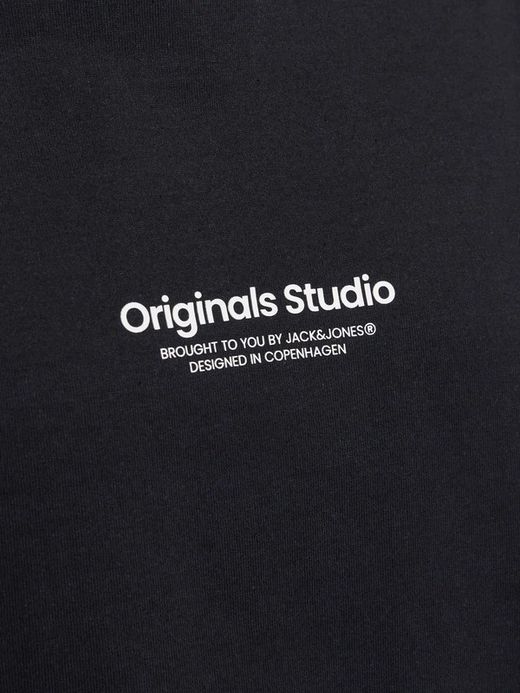 Camiseta m/l Originals Studio Jack & Jones Black
