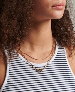 Camiseta s/m con microrayas Superdry Optic