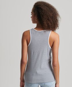 Camiseta s/m con microrayas Superdry Optic