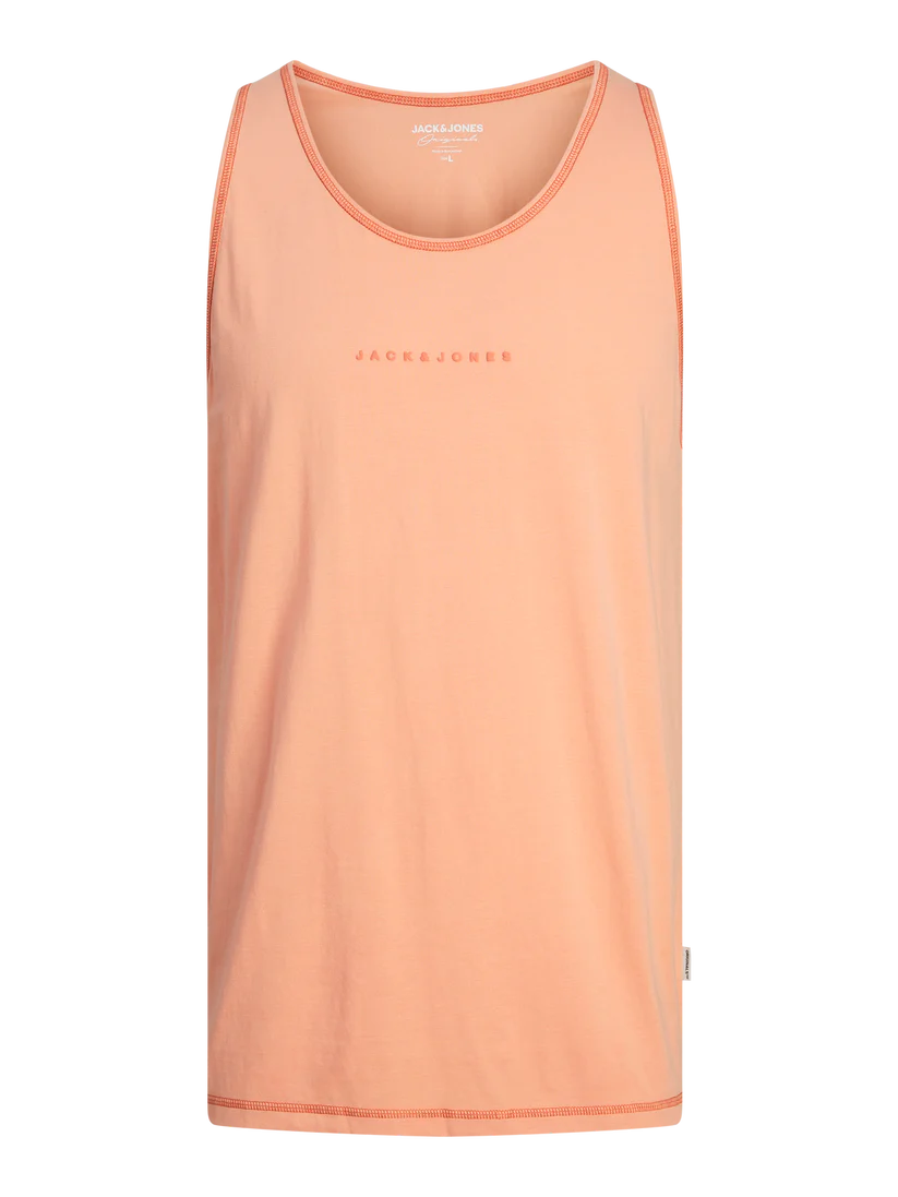 Camiseta tirantes con letras pequeñas pecho Jack & Jones Canyon Sunset