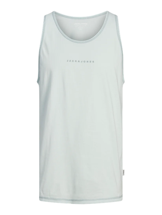 Camiseta tirantes con letras pequeñas pecho Jack & Jones Skylight