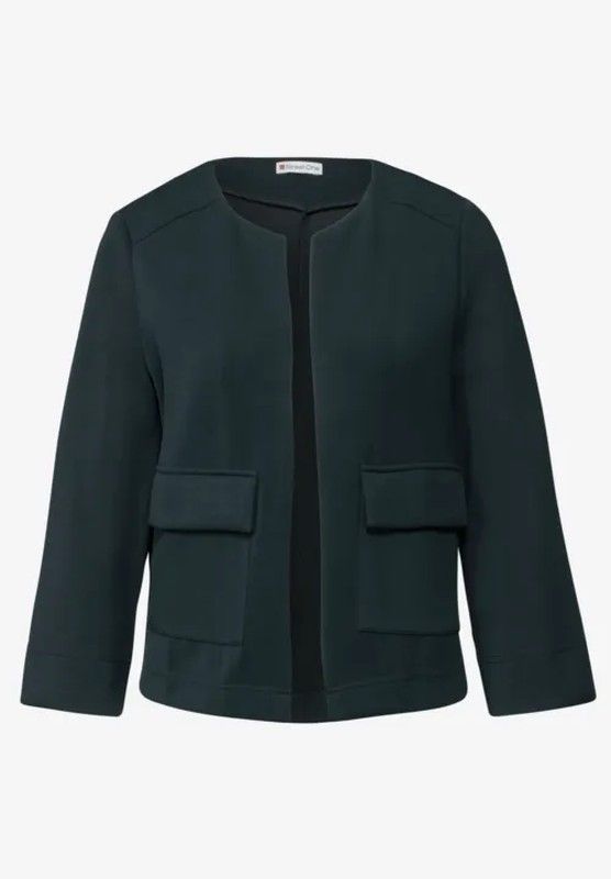 Chaqueta corta de m. 3/4 Street One Hunter Green 32