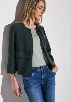 Chaqueta corta de m. 3/4 Street One Hunter Green